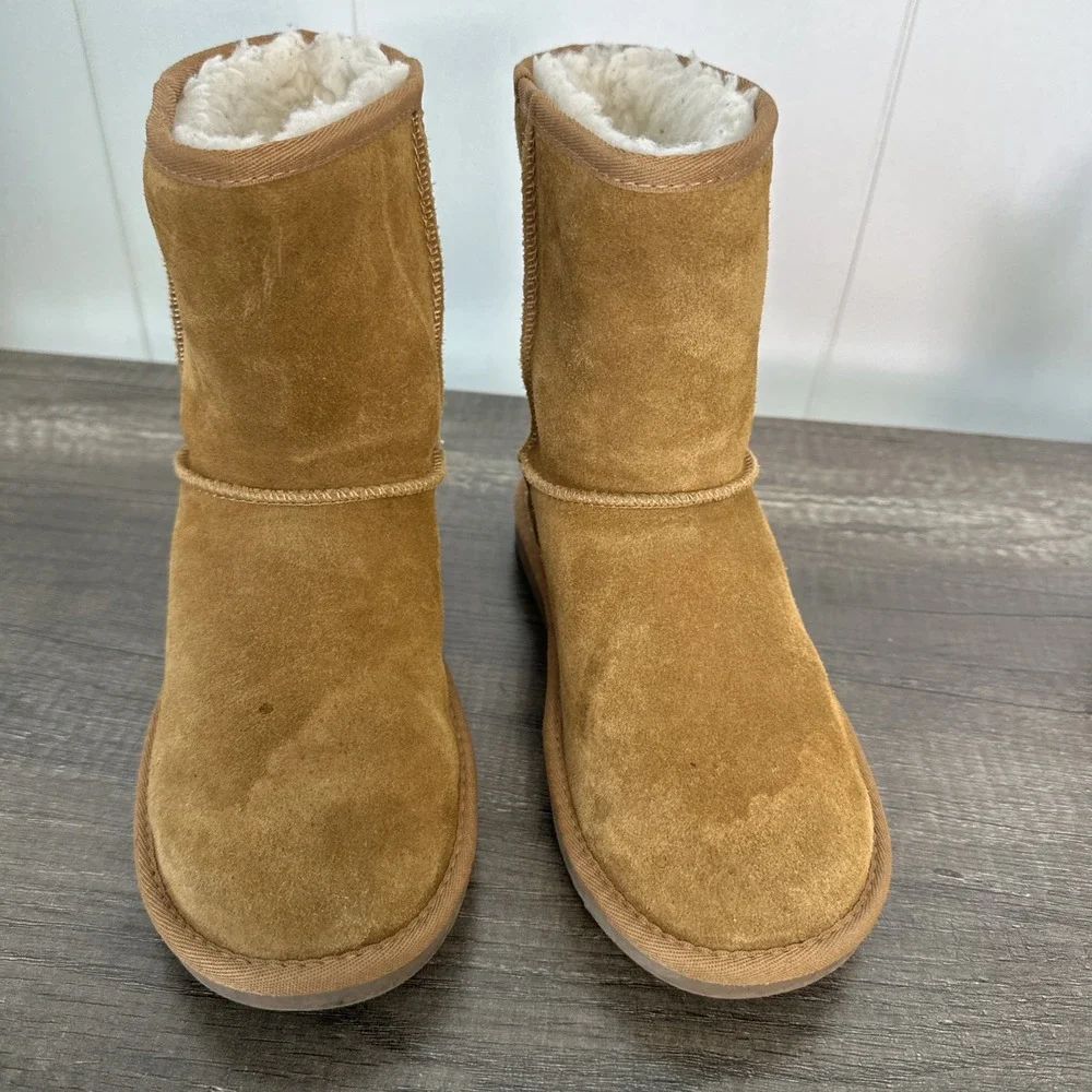 Kids Kookaburra By Ugg Koola Short Boot Size 2 Brown‎ Winter Slip On